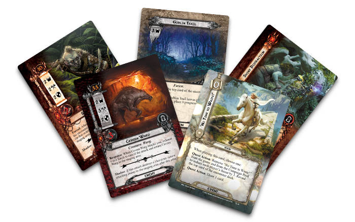 The Lord of the Rings : The Card Game - The Dark of Mirkwood Senario Pack